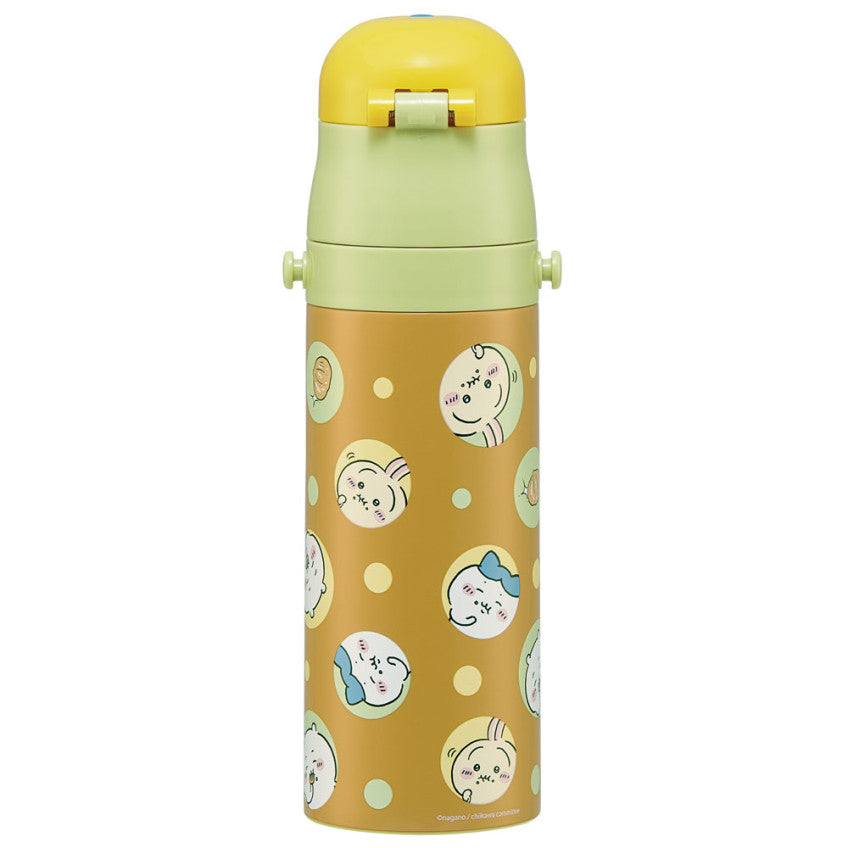 스케이터 치이카와 원푸쉬 다이렉트 스테인리스 보틀 470ml SDC4 - 주방·식기 - 하카타몰