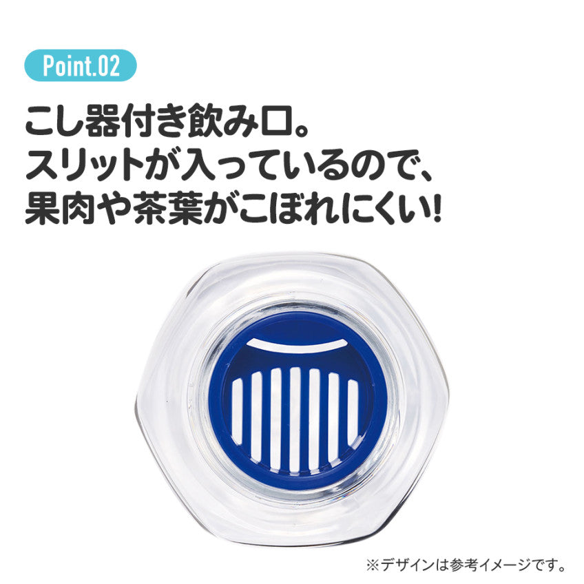 [발주상품 2~4 영업일 후 발송예정] 스케이터 무민 캐릭터 육각 블로 보틀 350ml PDH4 - 주방·식기 - 하카타몰