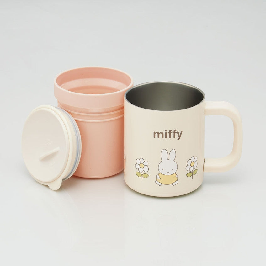 스케이터 미피 캐릭터 이너컵 포함 스테인리스 머그 330ml STMG4NI - 주방·식기 - 하카타몰