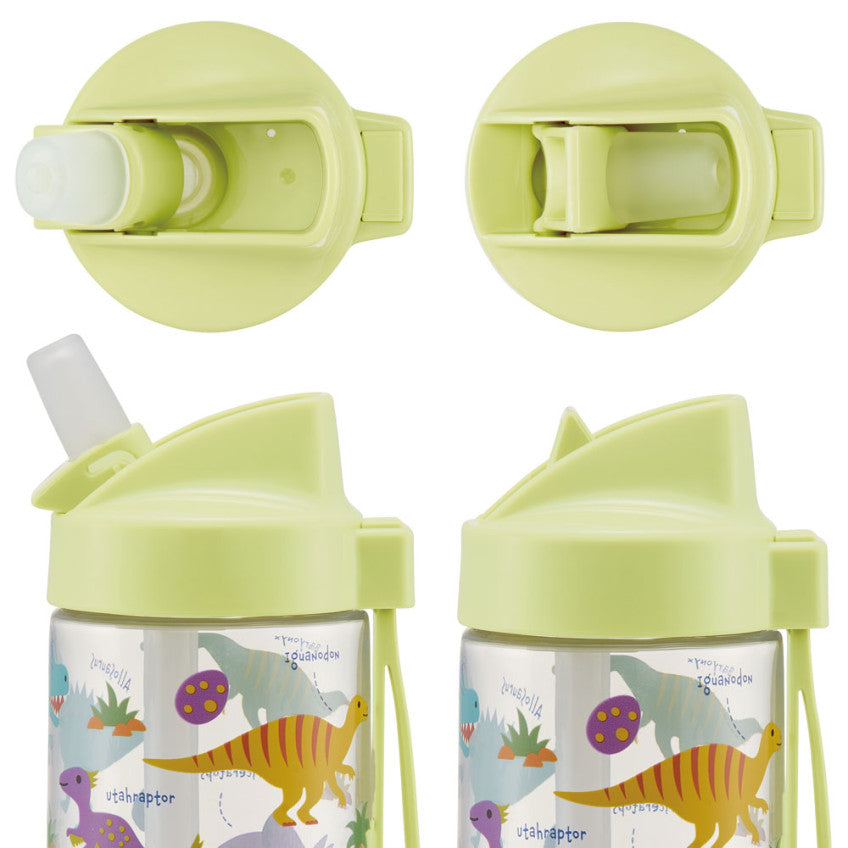 스케이터 DINOSAURS PICTURE BOOK 캐릭터 스트로 보틀 500ml PSTB5 - 주방·식기 - 하카타몰