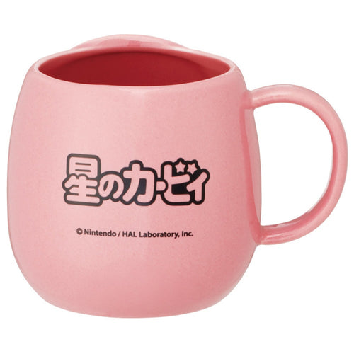 스케이터 닌텐도 별의 커비 캐릭터 페이스 다이컷 도자기 머그 390ml CHMGD4 - 하카타몰