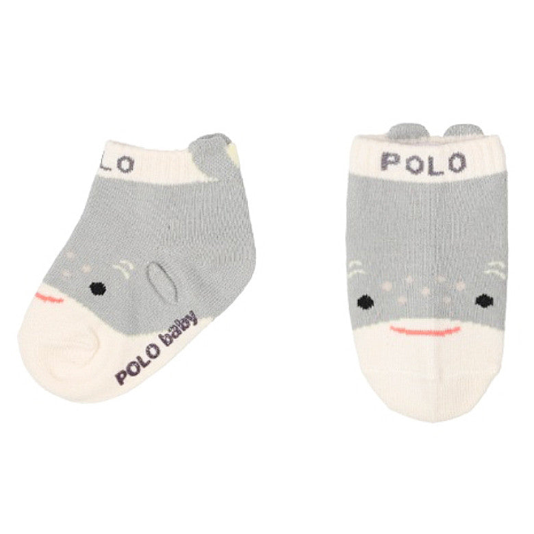 POLO 베이비 동물 캐릭터 양말 3종 세트 9~15cm - 유아동의류 - 하카타몰