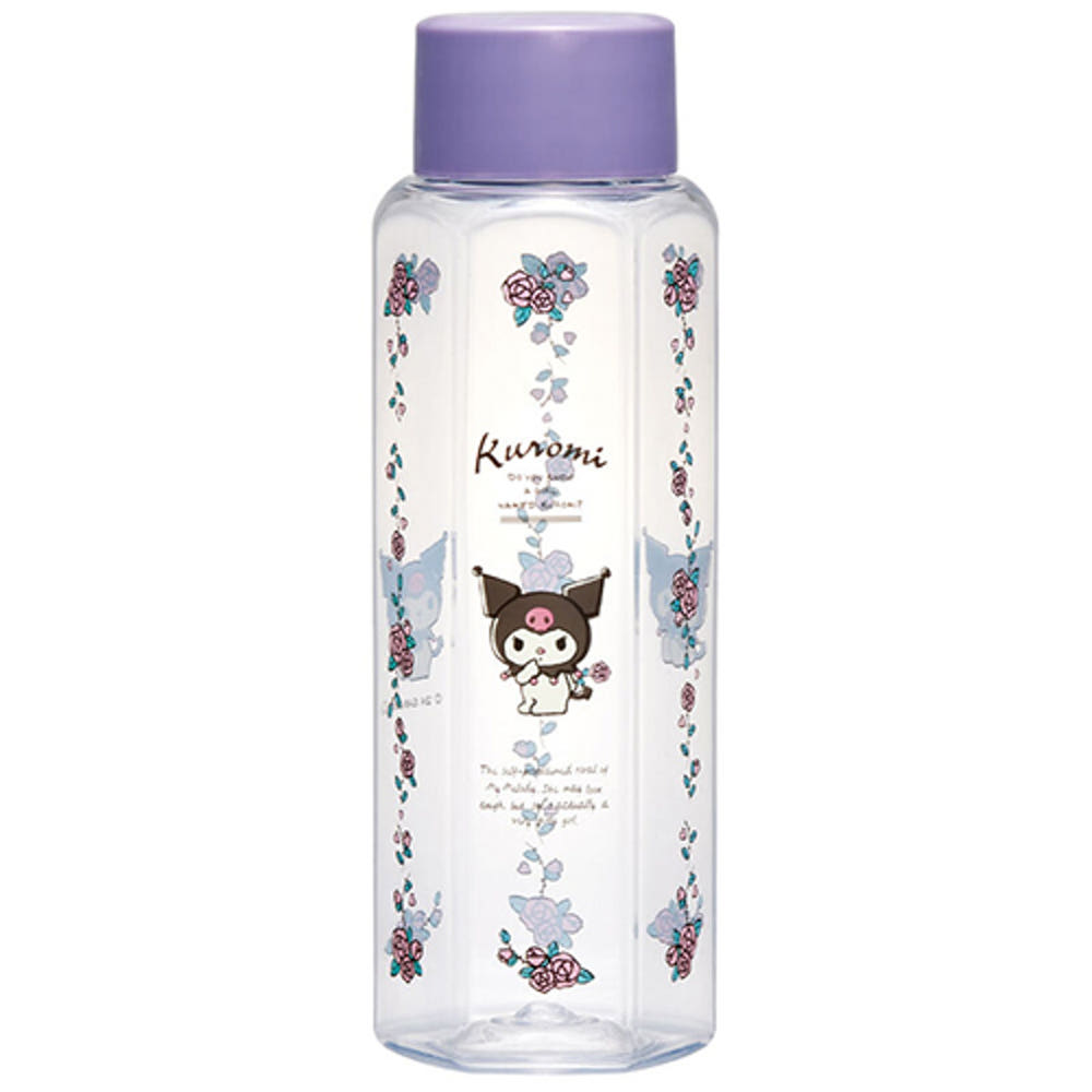 [발주상품 2~4 영업일 후 발송예정] 스케이터 산리오 쿠로미 캐릭터 육각 블로 보틀 350ml PDH4 - 주방·식기 - 하카타몰