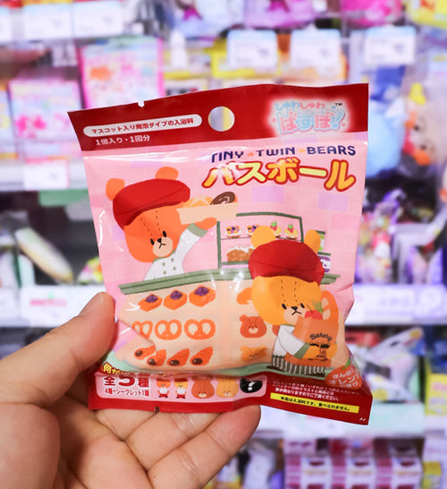 TINY TWIN BEARS 루루로로 바스볼 마스코트 입욕제 1개입 오렌지향 55g - 욕실/입욕용품 - 하카타몰