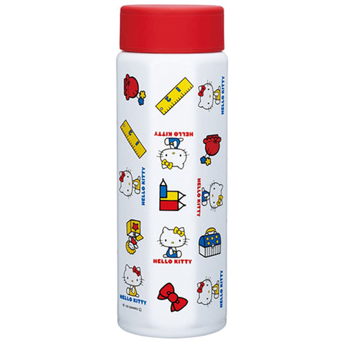 스케이터 헬로키티 캐릭터 팔각형 스테인리스 머그 보틀 500ml STO5 - 주방·식기 - 하카타몰