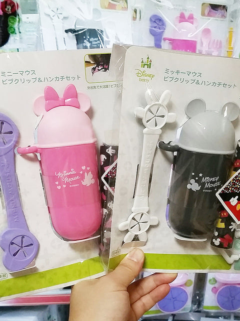 미키 턱받이 클립 세트