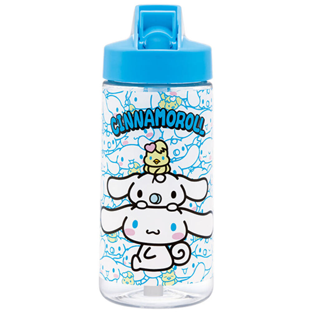 스케이터 산리오 시나모롤 캐릭터 스트로 보틀 500ml PSTB5 - 주방·식기 - 하카타몰