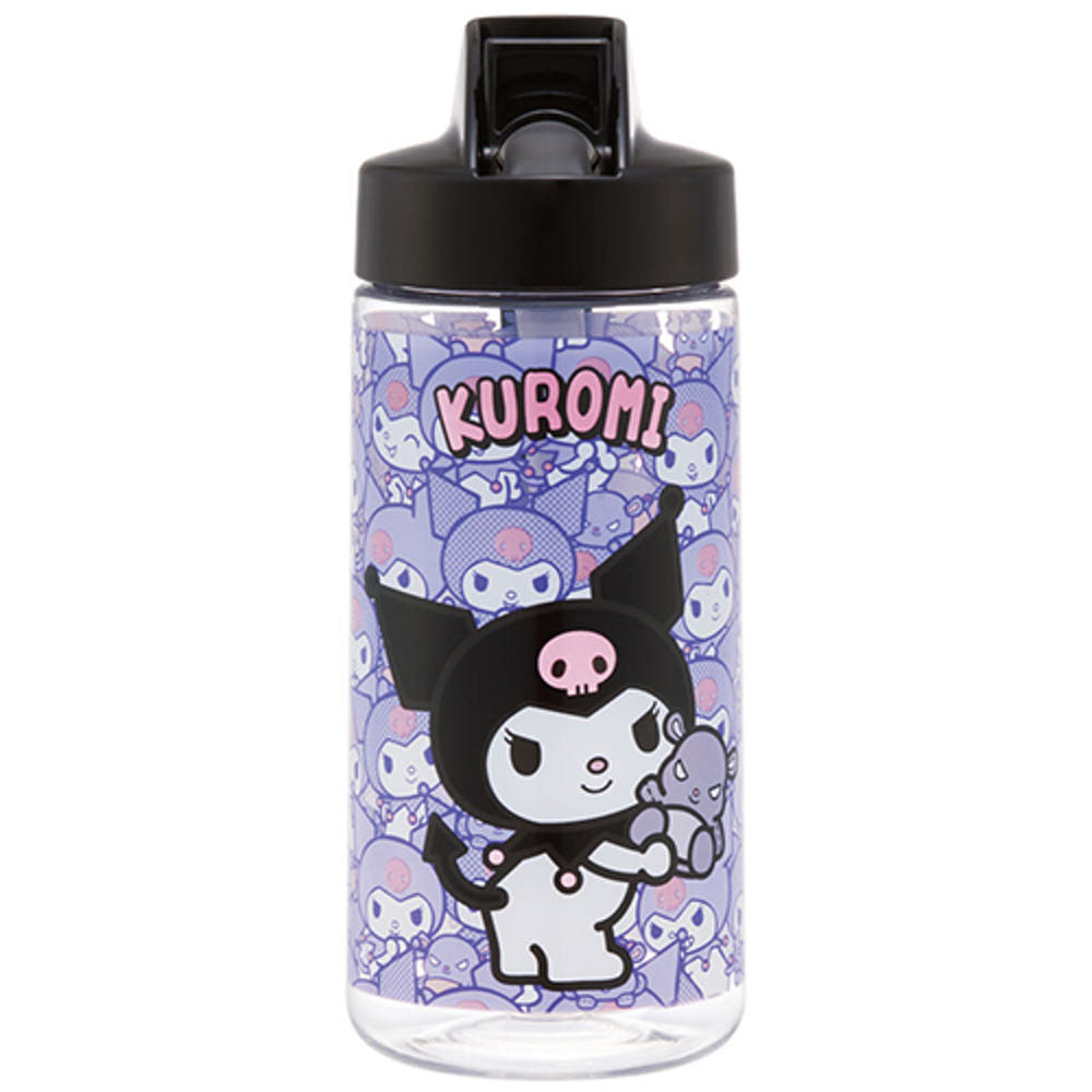 [발주상품 2~4 영업일 후 발송예정] 스케이터 산리오 쿠로미 캐릭터 스트로 보틀 500ml PSTB5 - 주방·식기 - 하카타몰