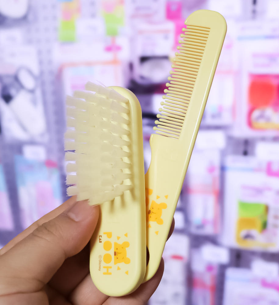 카이지루시 디즈니 곰돌이 푸우 베이비용 헤어세트 - 아기 헤어케어 - 하카타몰