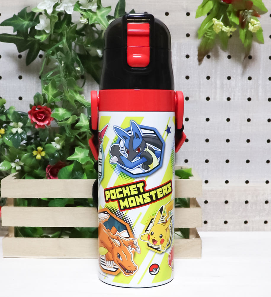 스케이터 포켓몬스터 원푸쉬 다이렉트 스테인리스 보틀 470ml SDC4 - 하카타몰