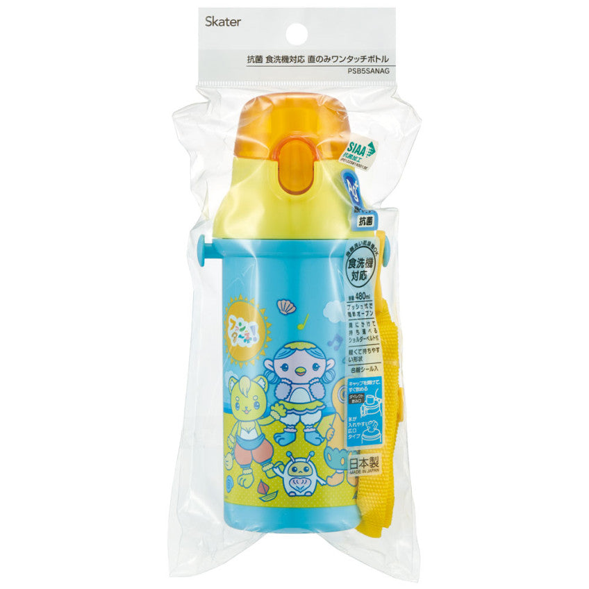 [발주상품 2~4 영업일 후 발송예정] 스케이터 펀타네 캐릭터 원터치 다이렉트 보틀 480ml PSB5SANAG - 주방·식기 - 하카타몰