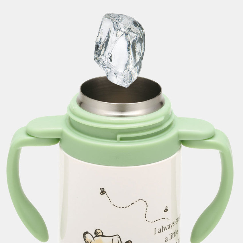 스케이터 곰돌이푸 피크닉 캐릭터 2WAY 스테인리스 보냉 빨대컵 350ml STWM3N - 주방·식기 - 하카타몰