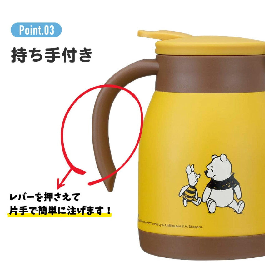 [발주상품 2~4 영업일 후 발송예정] 스케이터 무민 캐릭터 스테인리스 진공 포트 600ml VSP6 - 하카타몰