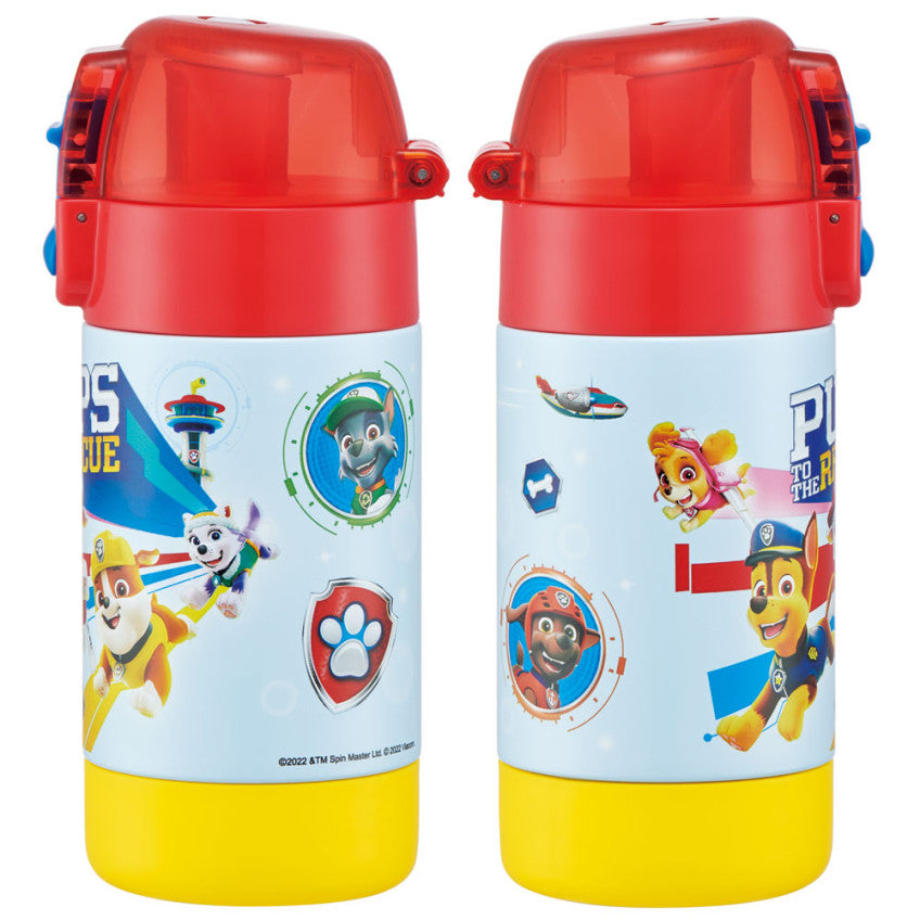 스케이터 퍼피 구조대 상온 드링크용 원푸쉬 스테인리스 보틀 350ml SSSC4D - 주방·식기 - 하카타몰