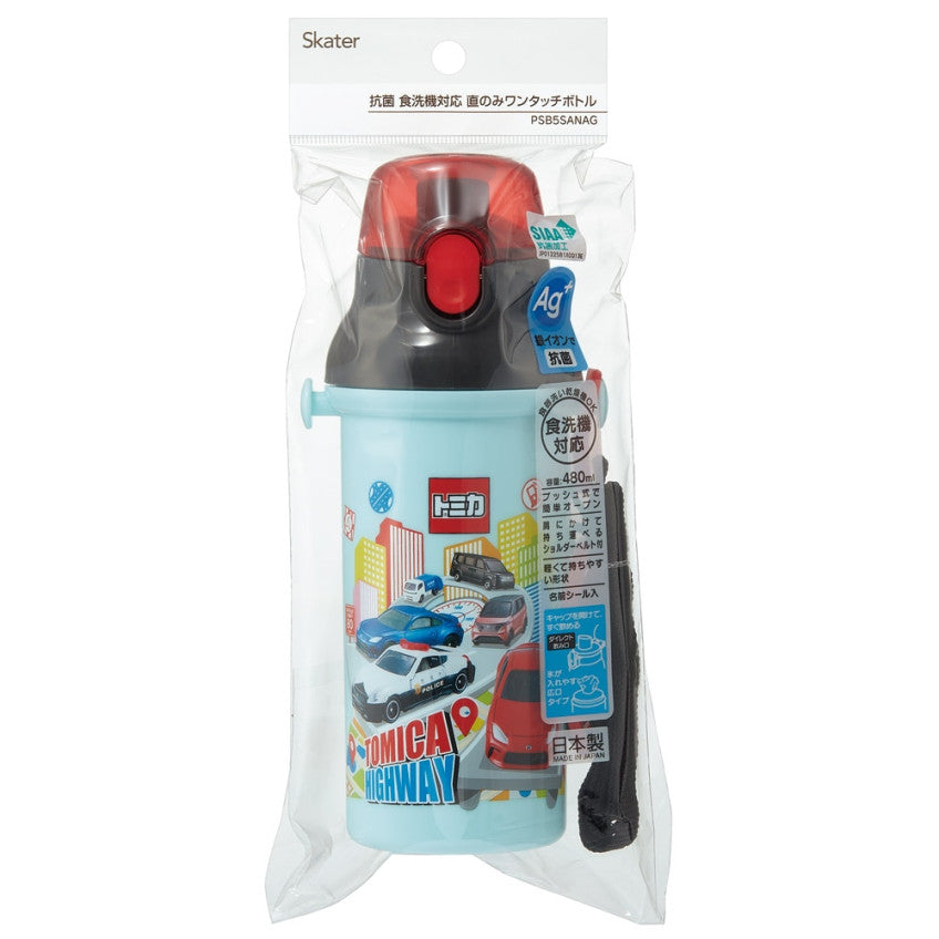 스케이터 토미카 캐릭터 원터치 다이렉트 보틀 480ml PSB5SANAG - 주방·식기 - 하카타몰