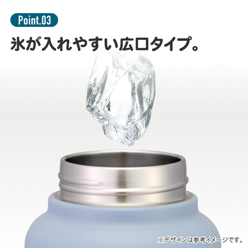 [발주상품 2~4 영업일 후 발송예정] 스케이터 미피 캐릭터 스크류 핸들 머그 보틀 1200ml STSC12 - 주방·식기 - 하카타몰