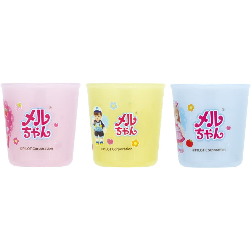 [발주상품 2~4 영업일 후 발송예정] 스케이터 메루짱 캐릭터 베이비컵 3개 세트 BCUP1AG - 하카타몰