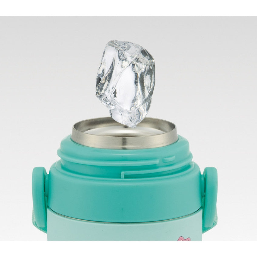 스케이터 산리오 한교동 캐릭터 3D 원푸쉬 보냉 스테인리스 다이렉트 보틀 480ml SDPV5 - 주방·식기 - 하카타몰