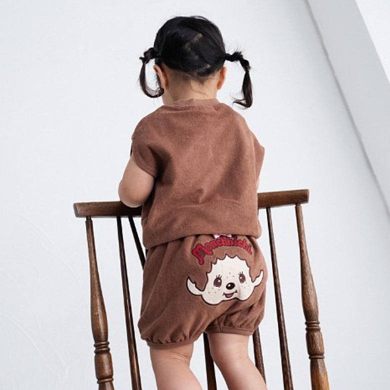 몬치치 파일 페이스 포인트 팬츠 90~100cm