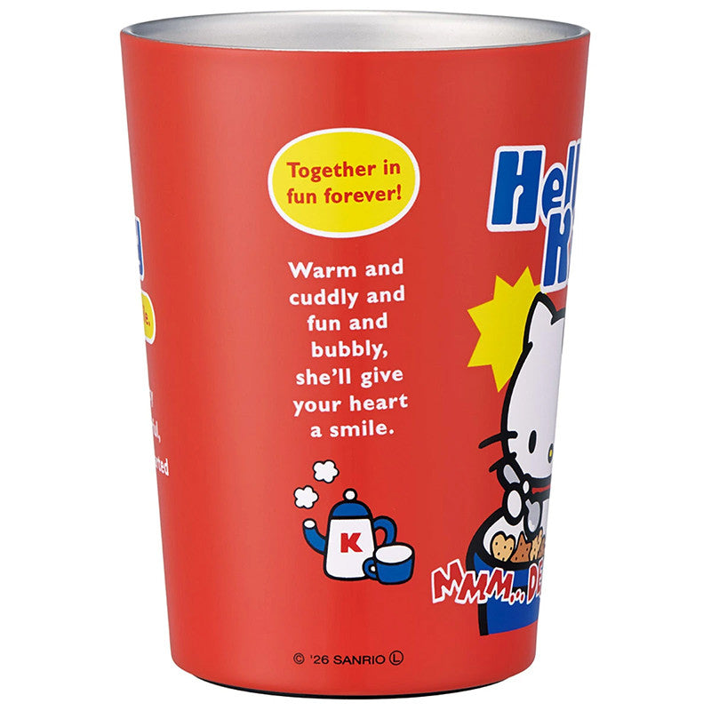 스케이터 헬로키티 슈퍼마켓 캐릭터 편의점 커피 스테인리스 텀블러 400ml STCV2 - 주방·식기 - 하카타몰