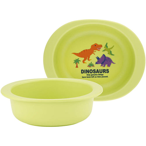 [발주상품 2~4 영업일 후 발송예정] 스케이터 DINOSAURS PICTURE BOOK NEW 캐릭터 항균 식기세척기 전자렌지 대응 작은 그릇 290ml XP24AG - 주방·식기 - 하카타몰
