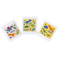 [발주상품 2~4 영업일 후 발송예정] 스케이터 DINOSAURS PICTURE BOOK 캐릭터 물수건 타월 3세트 OAC1T - 하카타몰