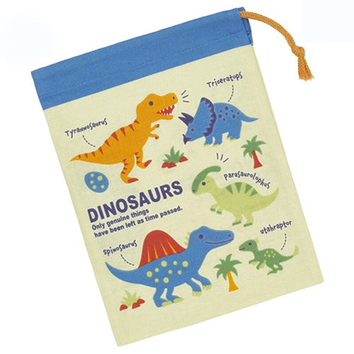 [발주상품 2~4 영업일 후 발송예정] 스케이터 DINOSAURS PICTURE BOOK 캐릭터 컵 주머니 KB62 - 하카타몰