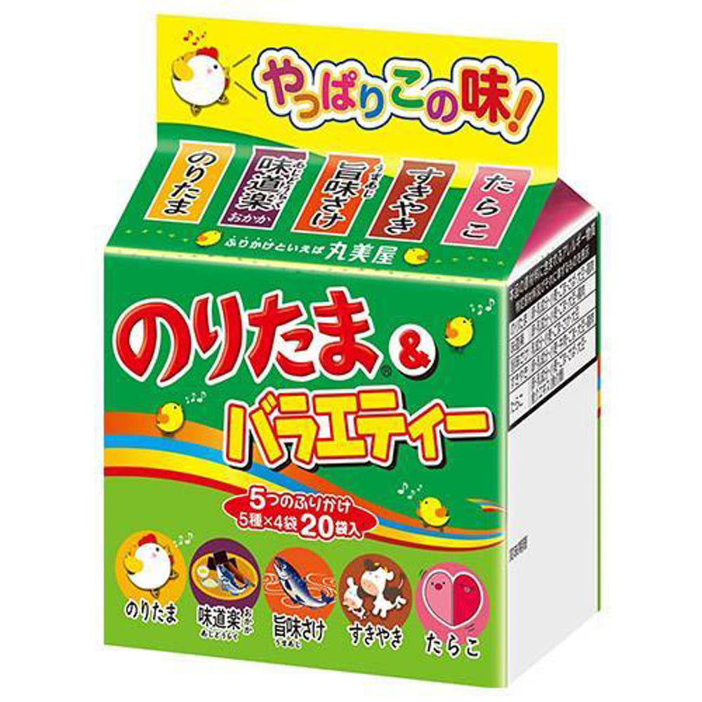 마루미야 노리타마 버라이어티 후리카케 46g 20개입 - 조미료·육수 - 하카타몰