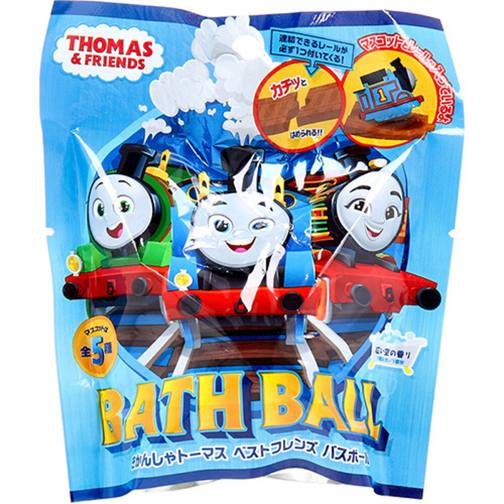 기관차 토마스 캐릭터 마스코트 바스볼 입욕제 1개입 그리운 넓은 하늘의향 60g - 욕실/입욕용품 - 하카타몰