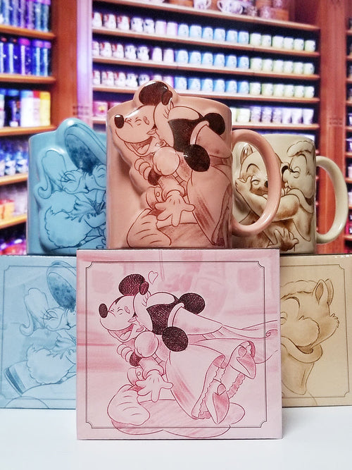 썬아트 스위트 키스 시리즈 3D 머그컵 (미키앤미니,도날드덕앤데이지덕,칩앤클라리스) - 하카타몰