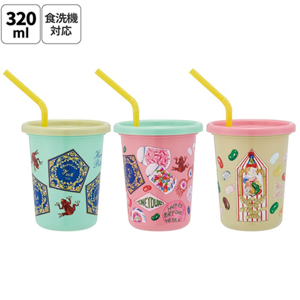 스케이터 해리포터 허니 듀크스 캐릭터 빨대컵 3세트 320ml SIH3ST - 주방·식기 - 하카타몰