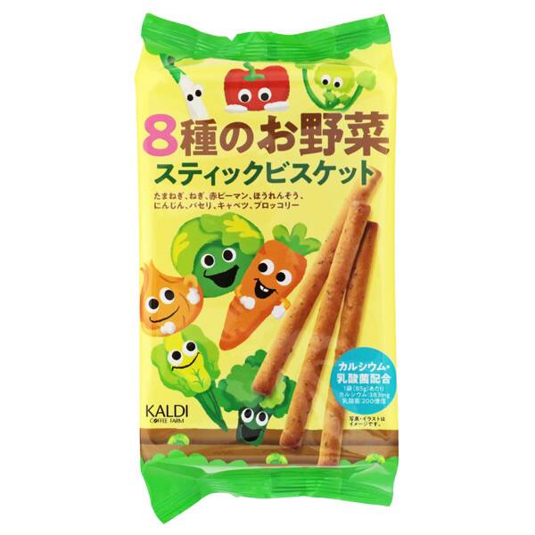 칼디 8가지 채소 스틱 비스킷 85g · 상품 사진 2