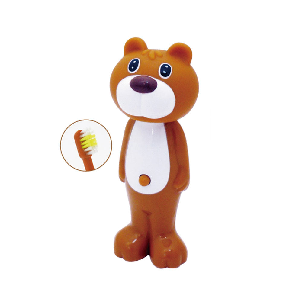 바운스업 팝업 동물 칫솔 아기곰 1개 상세 이미지 3