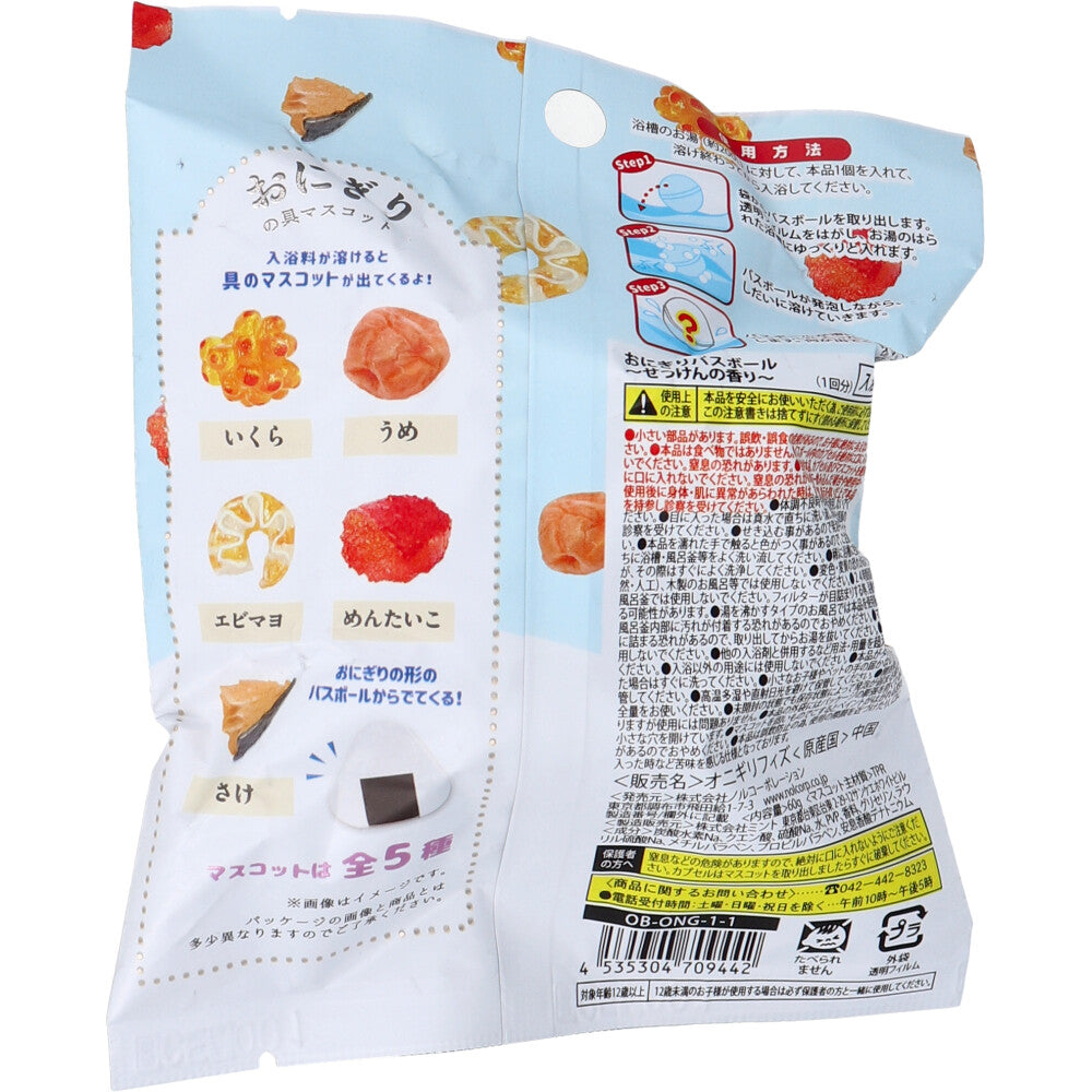 리얼푸드 주먹밥 배스볼 비누향 60g 1회분 상세 이미지 1
