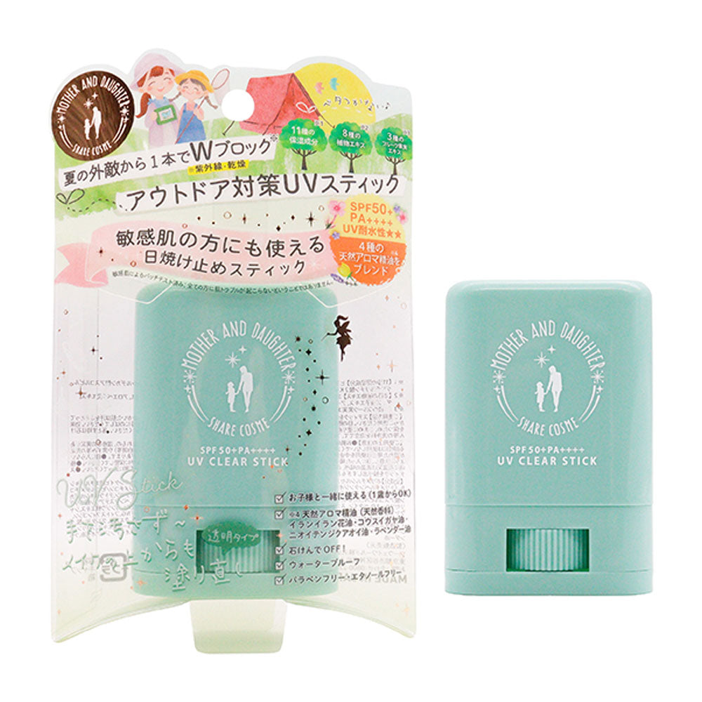 마더앤도터 클리어 UV 스틱 허브 EX SPF50+ PA++++ 15g 상세 이미지 2