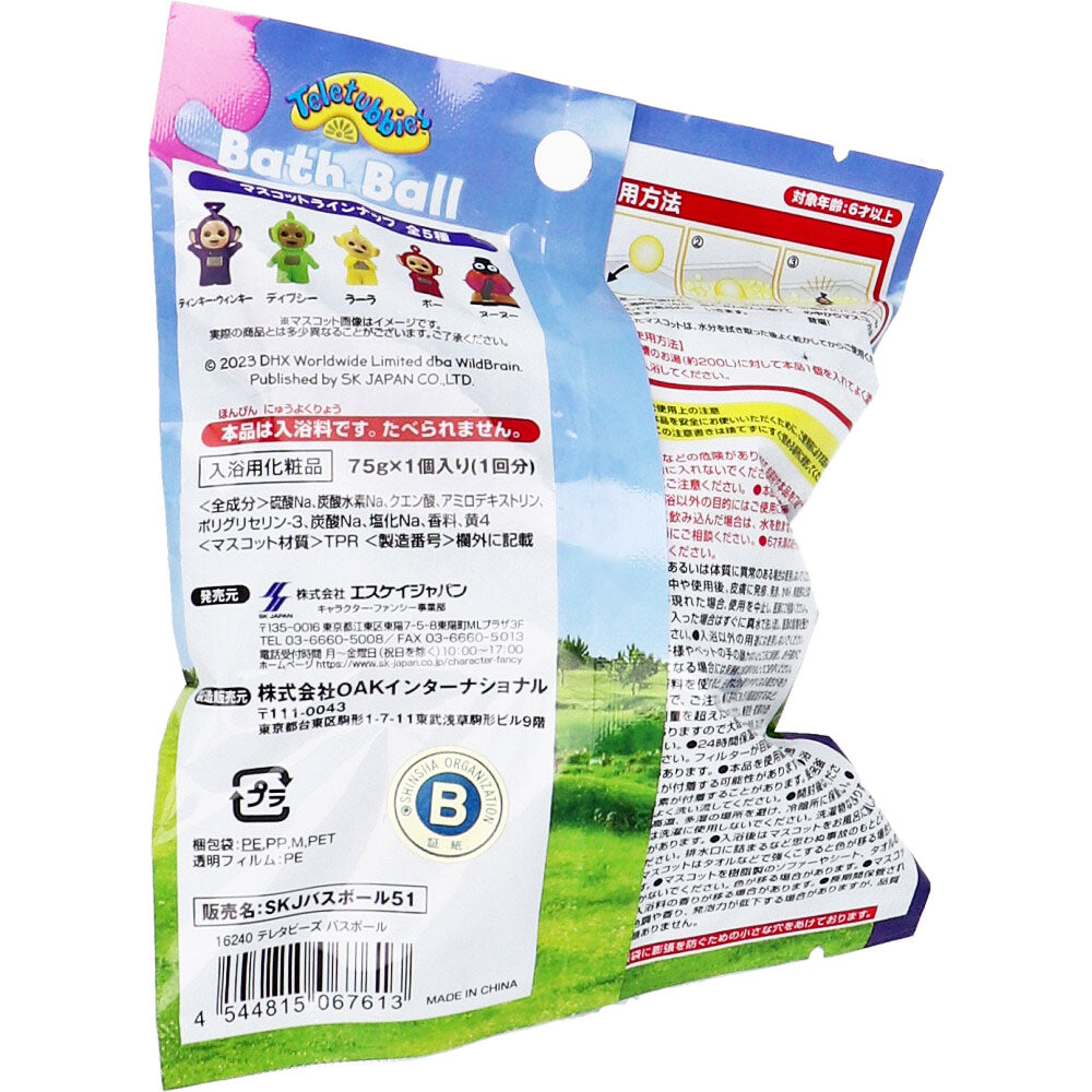 텔레토비 배스볼 플라워향 75g 1회분 상세 이미지 1