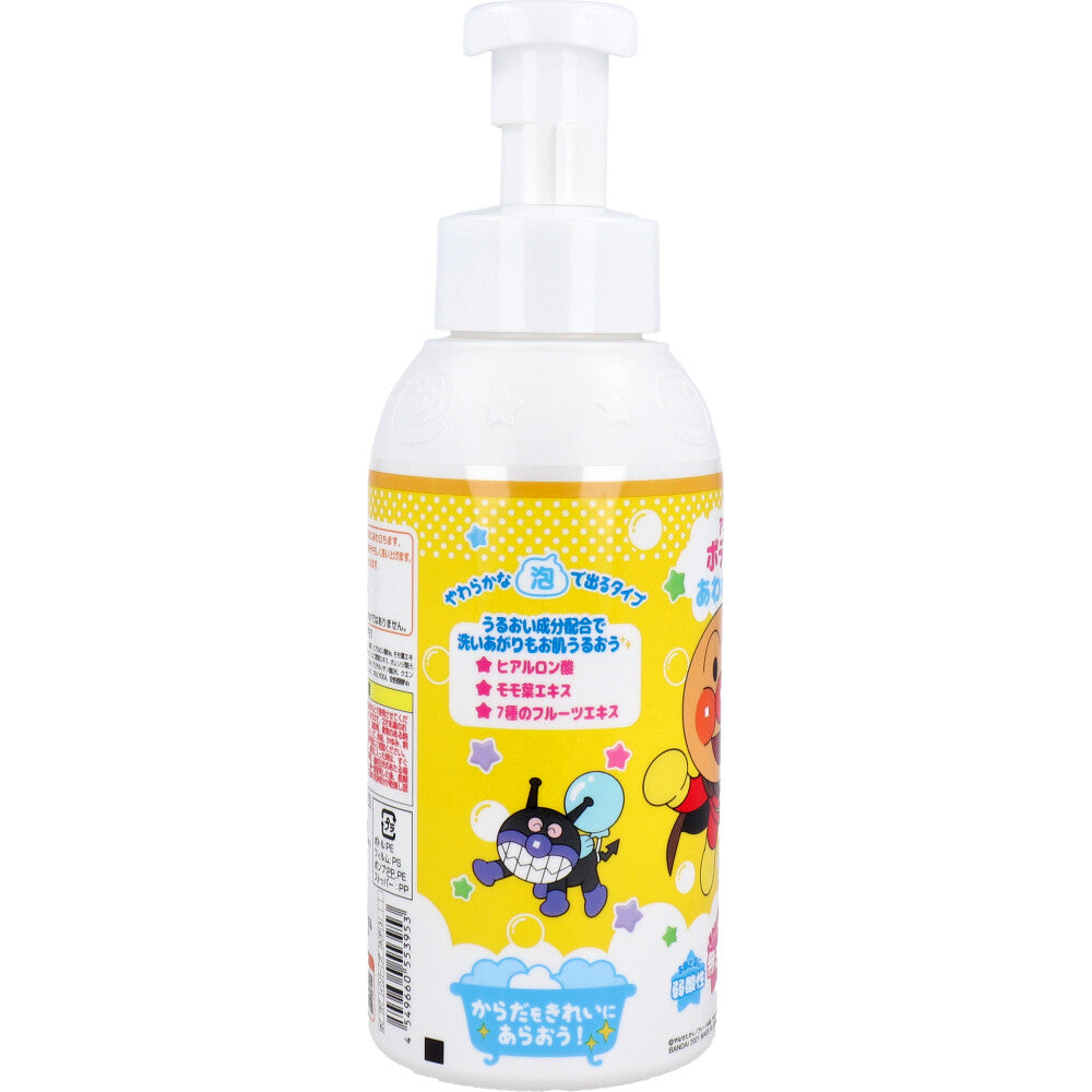 호빵맨 거품 바디워시 헤어·바디 겸용 500ml 상세 이미지 3 