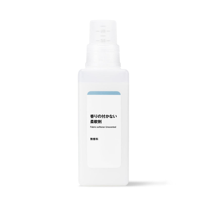 무인양품 식물 유래의 세정성분 향이 없는 섬유유연제 450ml - 청소·세탁 - 하카타몰