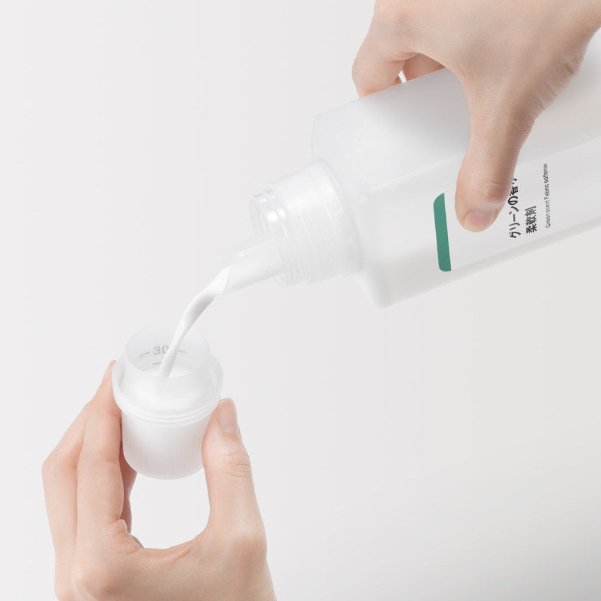 무인양품 식물 유래의 세정성분 그린향 섬유유연제 450ml - 청소·세탁 - 하카타몰
