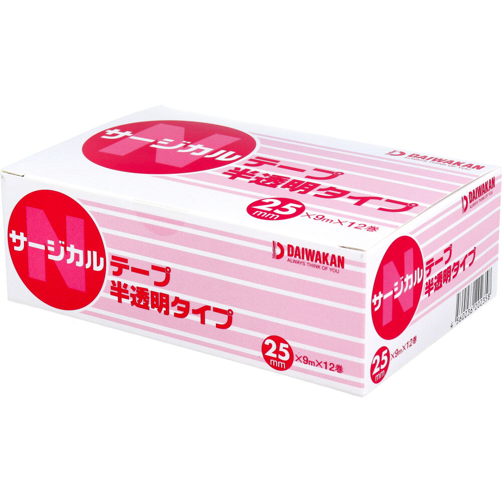 다이와칸 반투명 테이프 25mm 사용 및 보관 주의사항