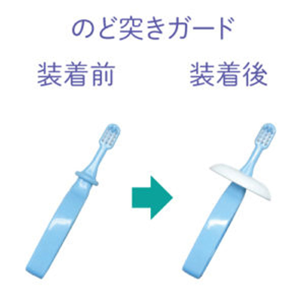 덴타룬 링그립 베이비 칫솔 6개월부터 그린·블루 2개입 상세 이미지 2