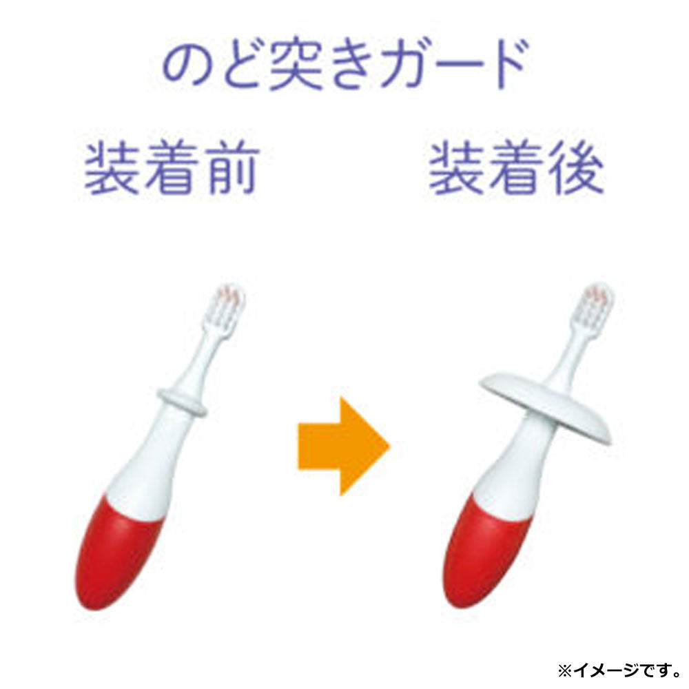 덴타룬 도톰그립 베이비 칫솔 6개월부터 그린·옐로 2개입 상세 이미지 3