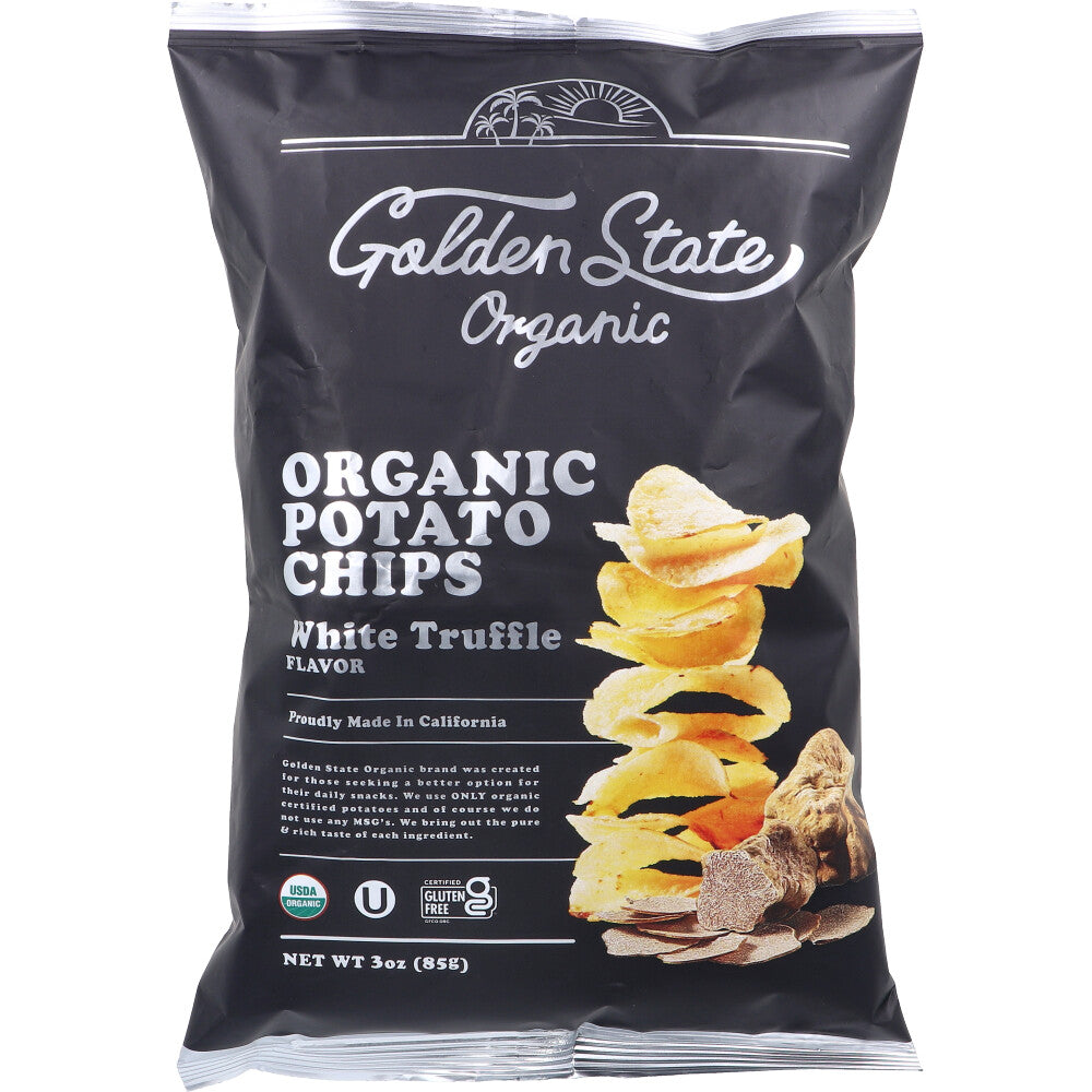 Golden State Organic 유기농 포테이토칩 화이트 트러플 85g