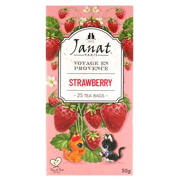 칼디 자낫 프로방스 스트로베리 홍차 25티백 50g · 상품 사진 3