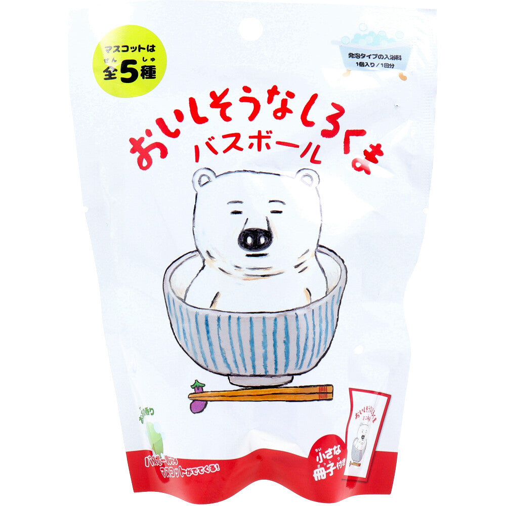 맛있어 보이는 시로쿠마 배스볼 차향 70g 1회분