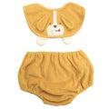 강아지 턱받이 & 블루머 세트 70~80cm - 하카타몰