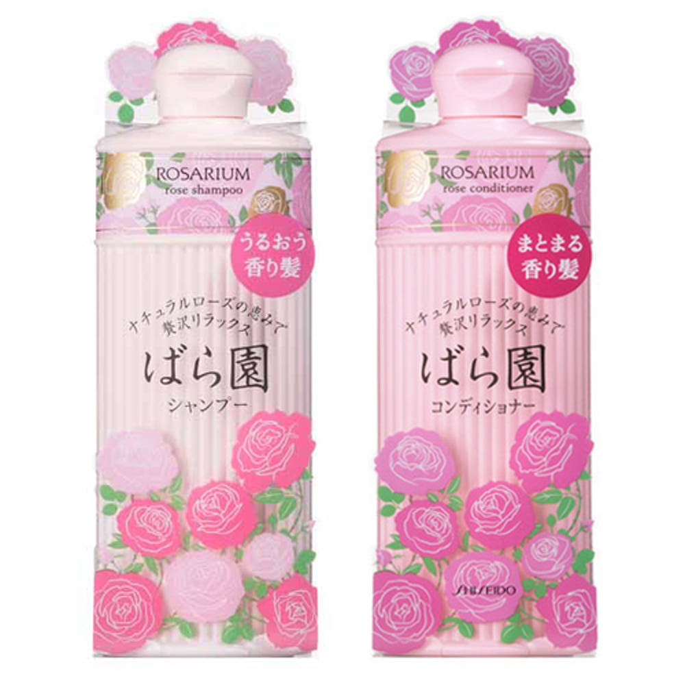 시세이도 장미원 로즈 RX 샴푸 / 컨디셔너 300ml - 헤어케어 - 하카타몰