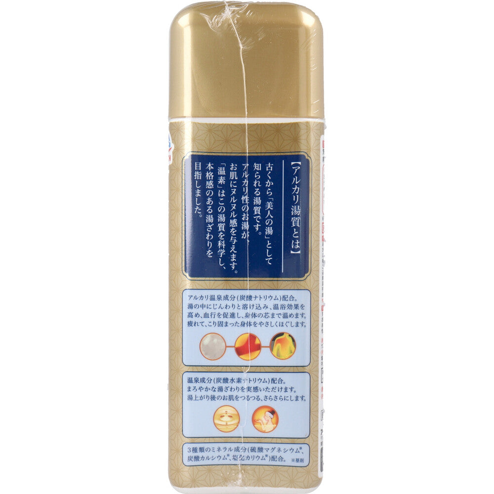 온소 알칼리 온천성분 투명탕 편백향 입욕제 600g 상세 이미지 2