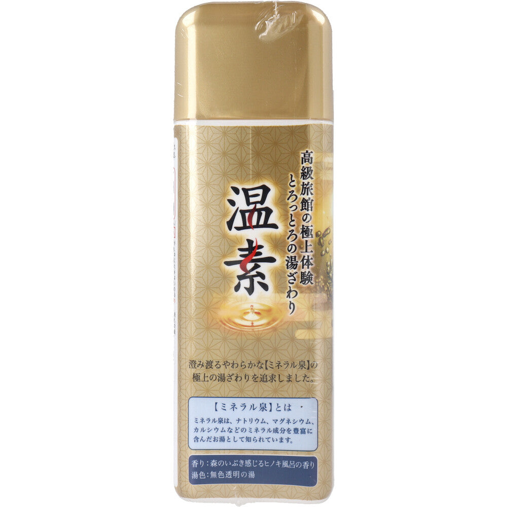 온소 알칼리 온천성분 투명탕 편백향 입욕제 600g 상세 이미지 3