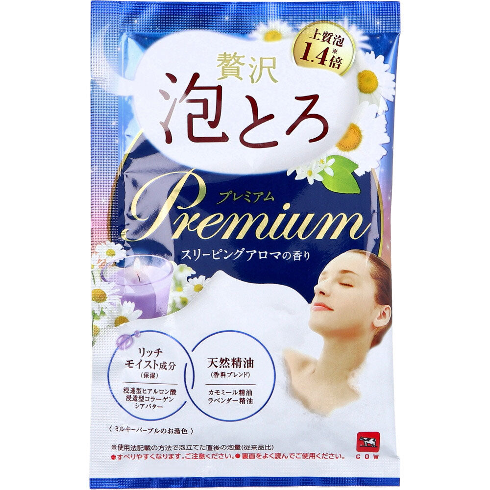 오유모노가타리 프리미엄 거품 입욕제 슬리핑 아로마향 40g